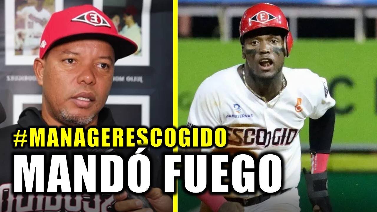 MANAGER DEL ESCOGIDO METE LA MANO AL FUEGO Y REVELA POR QUE TIENE EL MEJOR EQUIPO LIDOM !!!