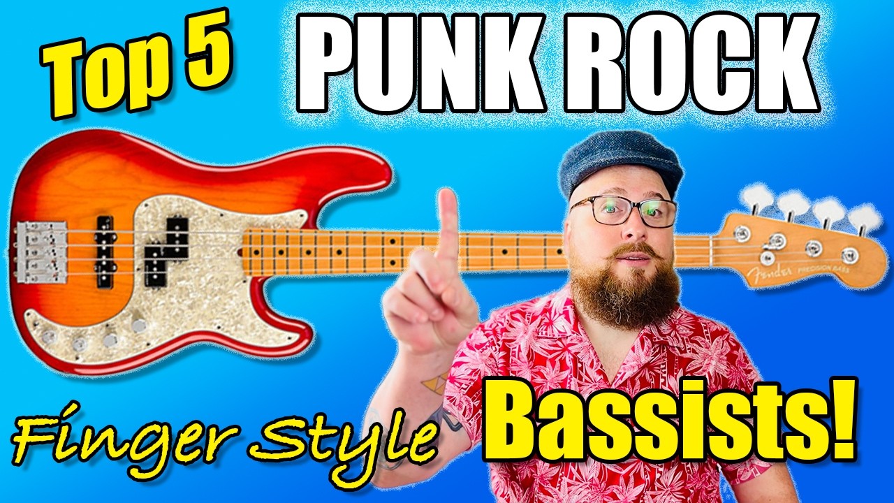 Top 5 Punk Rock Finger Style Bassists!