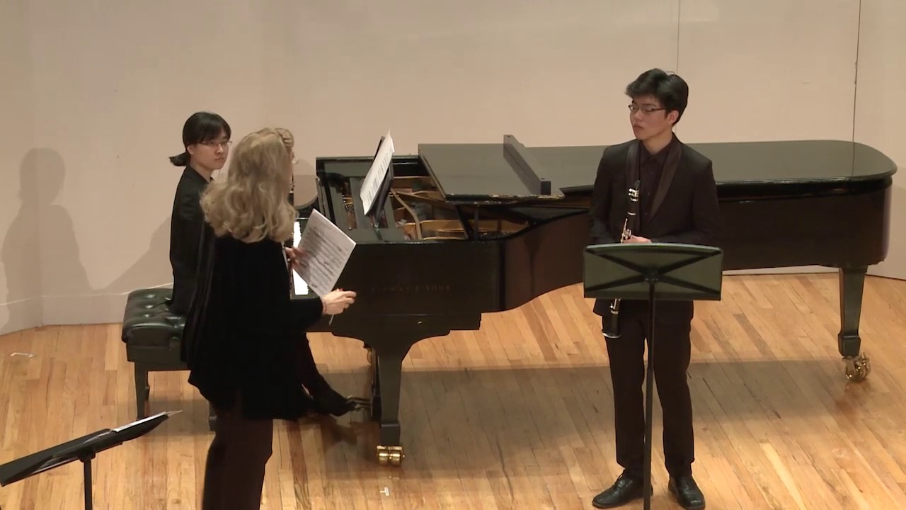MSM -Kathleen Jones , CLARINET MASTER CLASS March 2017 Part II