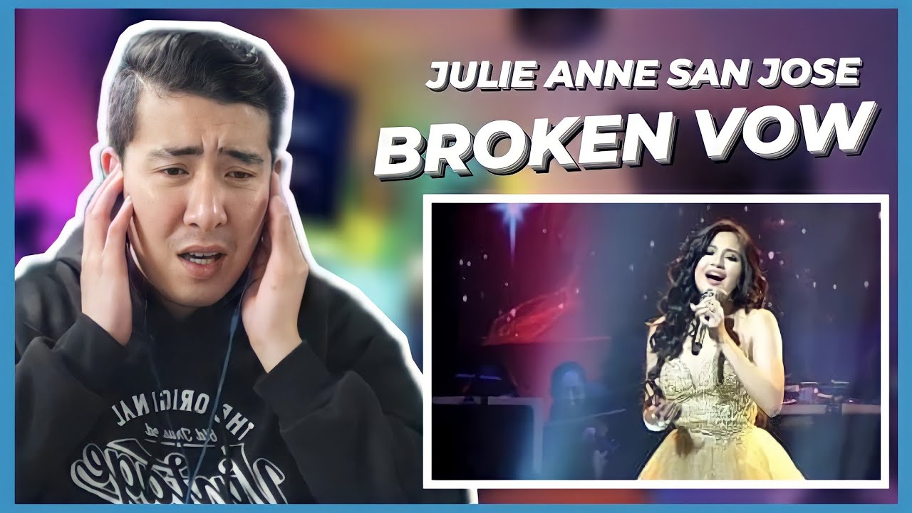 [REACTION] JULIE ANNE SAN JOSE - BROKEN VOW - Julie Sings the Divas