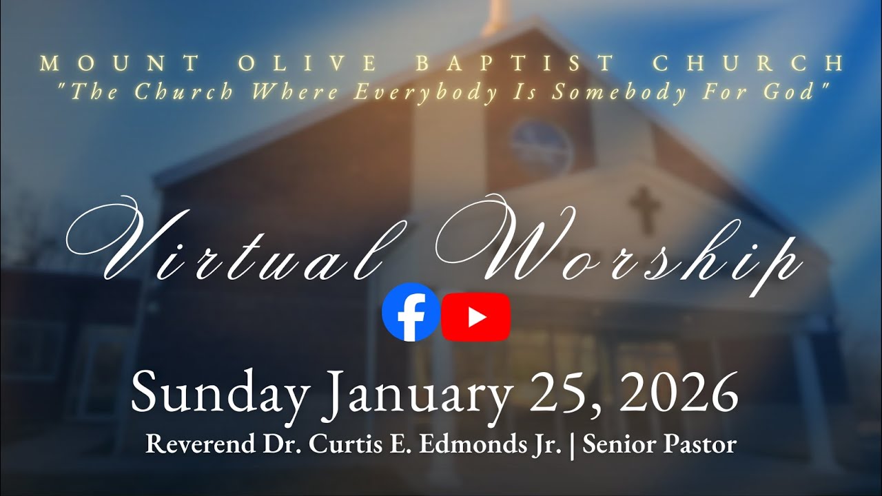 Virtual Worship Service 1-25-26