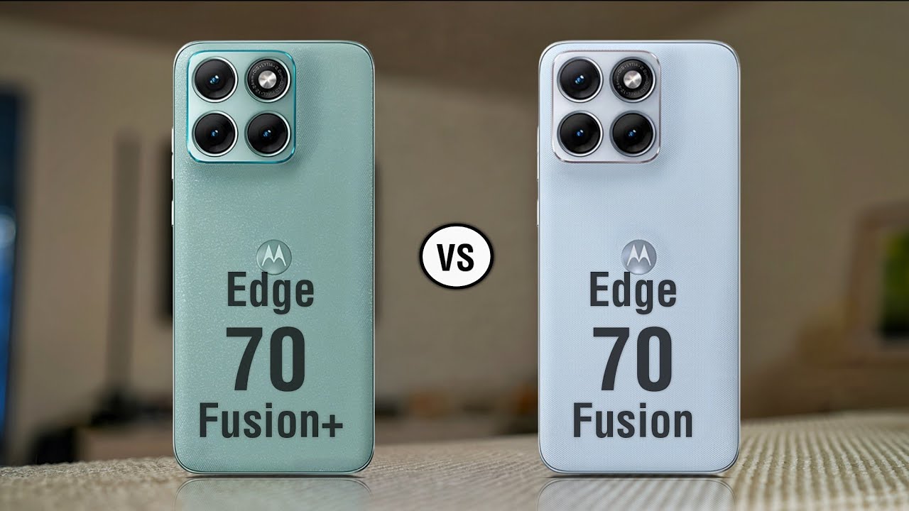Motorola Edge 70 Fusion+ Vs 70 Fusion– Full Comparison!