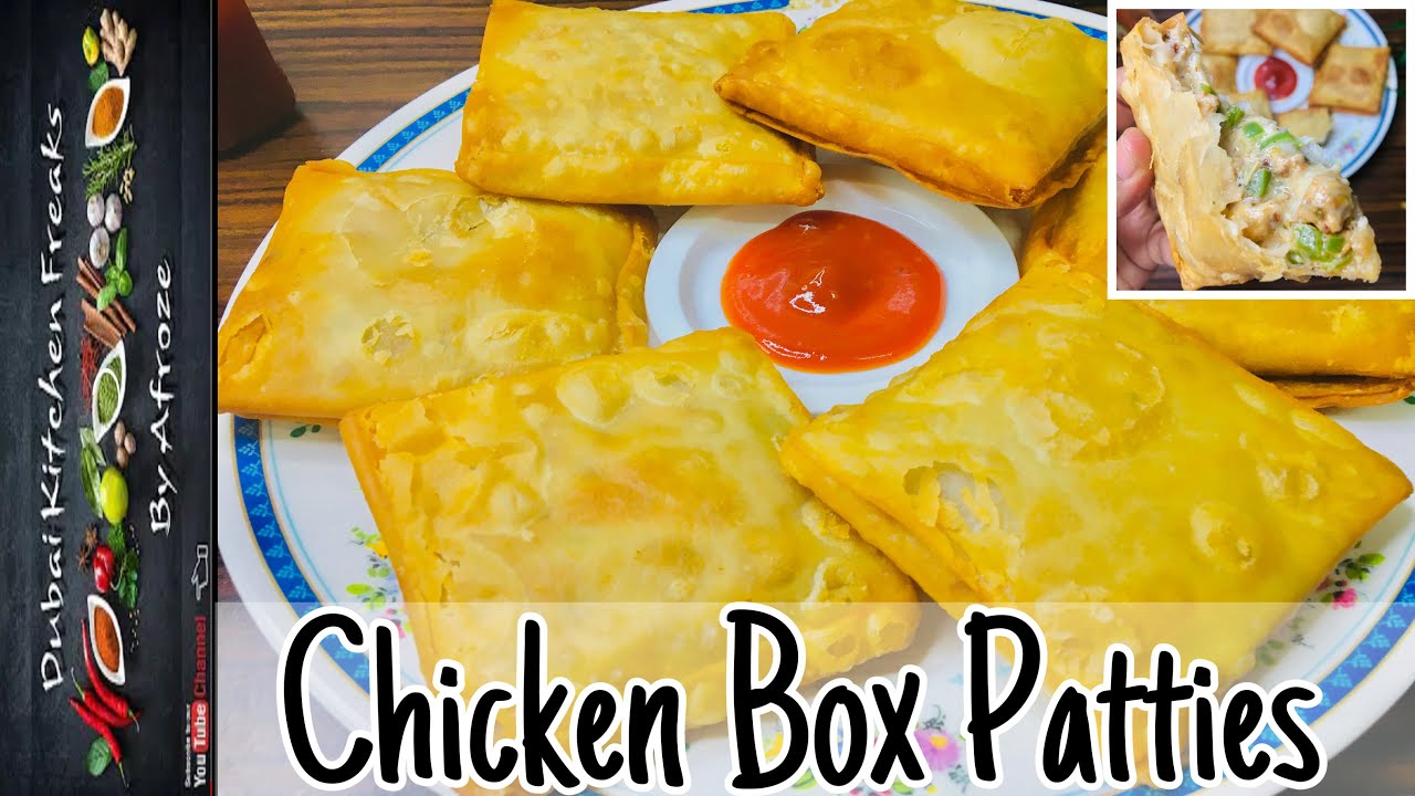 Chicken Box Patties Recipe | Ramadan Recipes | Make and Store Recipe | 10 Minutes Snacks Recipe ❤️