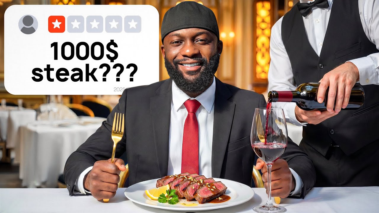 EATING AT THE MOST EXPENSIVE RESTAURANT IN CAPE TOWN 