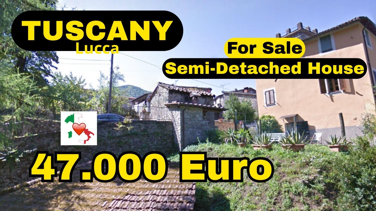 ТОСКАНА Борго а Моццано ЛУККА, Двухквартирный дом 47К, 3 этажа