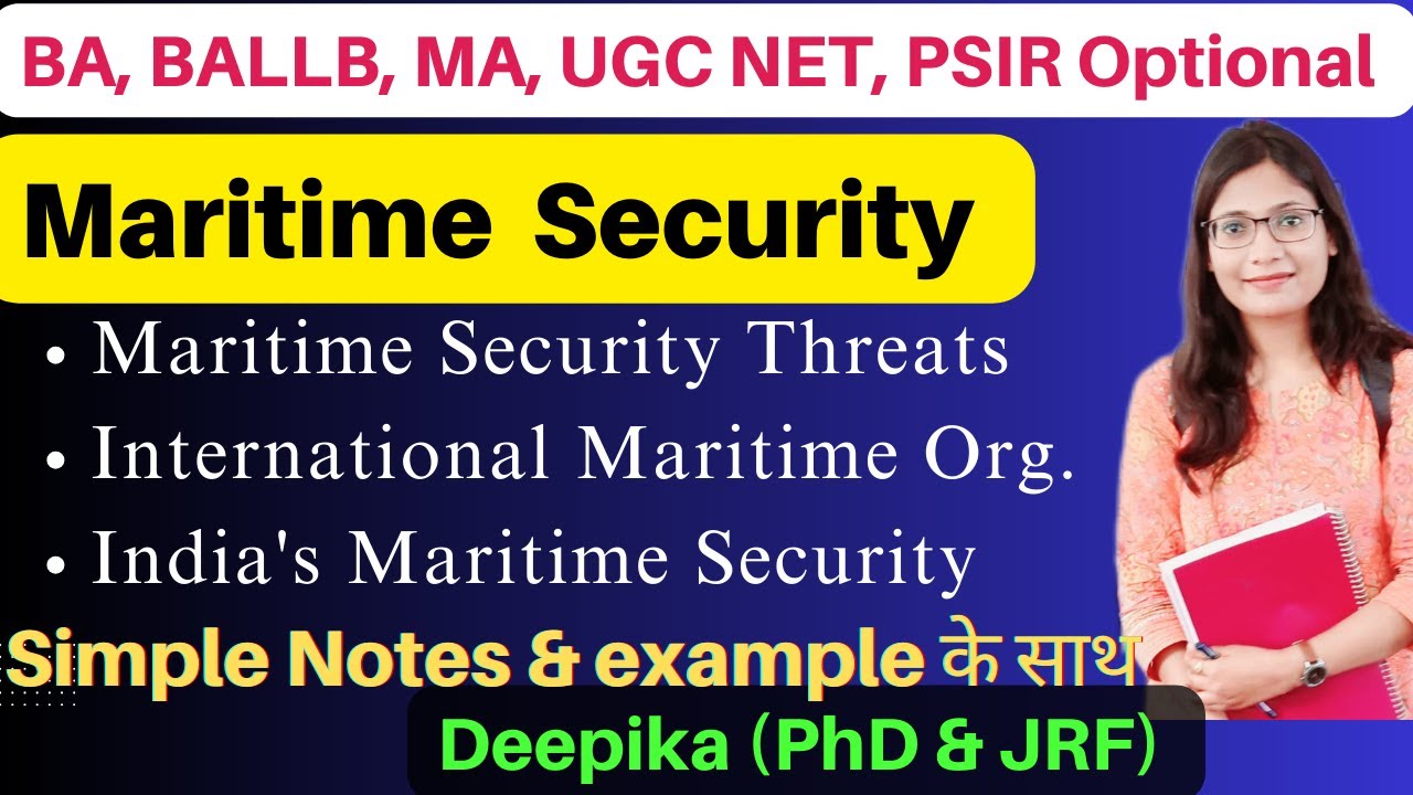 What is Maritime Security || International Relation || Online classes