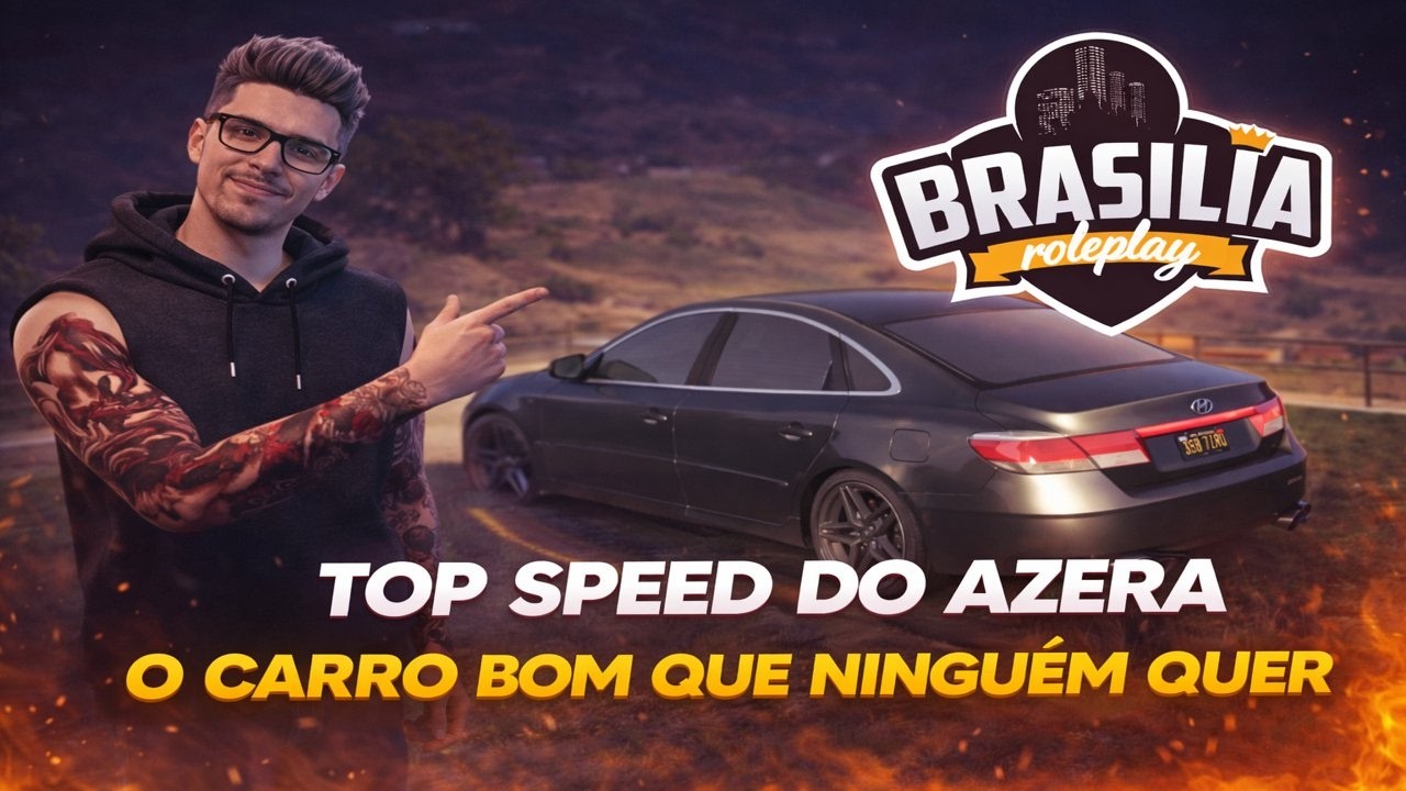 Brasilia RP | Top speed do meu Hyundai Azera!