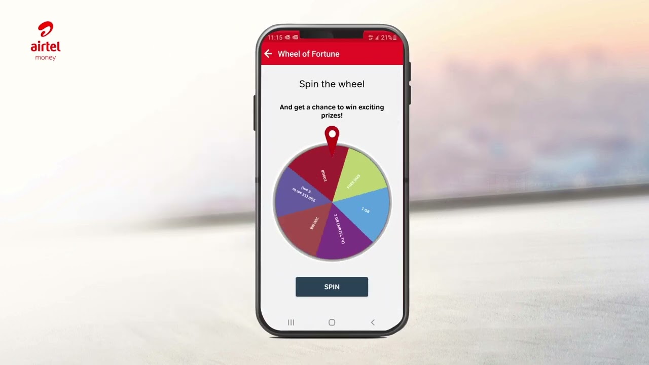 Win up to 100GB when you transact with Airtel Money on MyAirtel APP