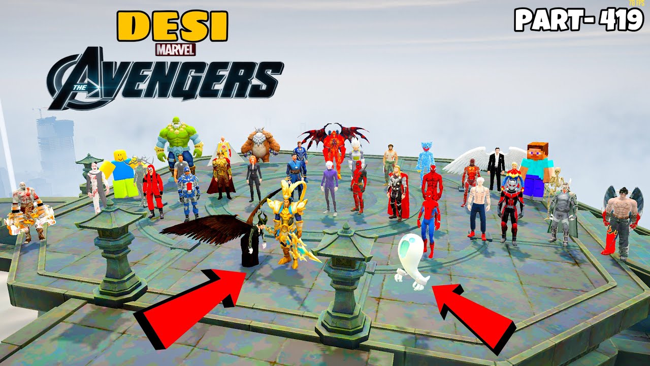 DESI Avengers Make Plan To Save KRATOS Trapped in DARK WORLD and FINAL GOD Goes Crazy in GTA 5|#419