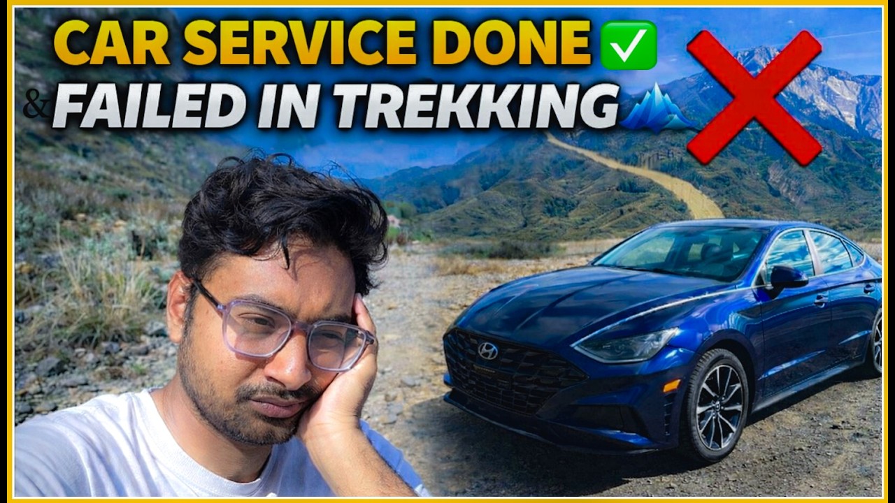 Car Service done + Failed in Trekking | Daily Vlog USA