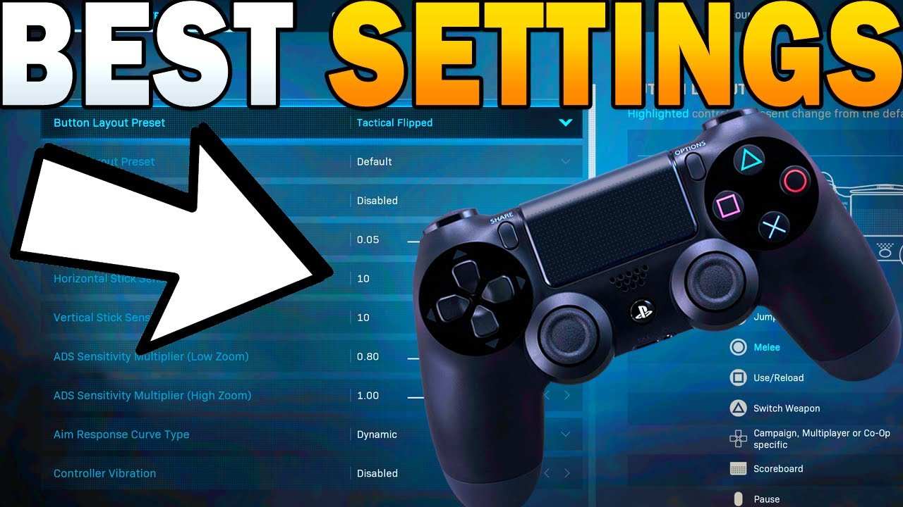THE NEW BEST UPDATED SETTINGS IN MODERN WARFARE SEASON 4... (BEST MODERN WARFARE SETTINGS)