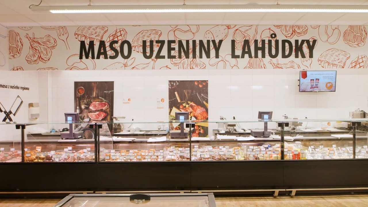 COOP supermarket in the Czech Republic
