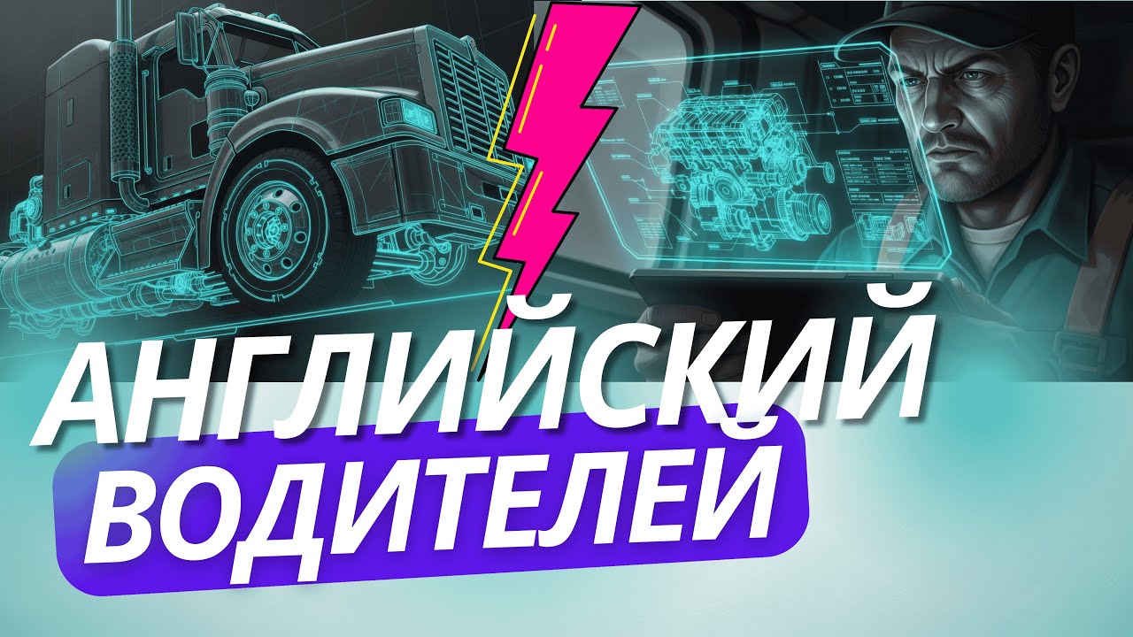 🚛 Английский для Водителей • Урок 7️⃣ • 60+ слов • Словарь Дальнобойщика #cdl #trucking #дальнобой