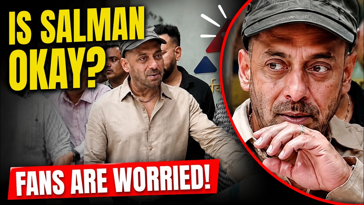 Salman Khan's Viral Video Worries Fans | What Happened to Salman Khan? Latest Appearance Explained