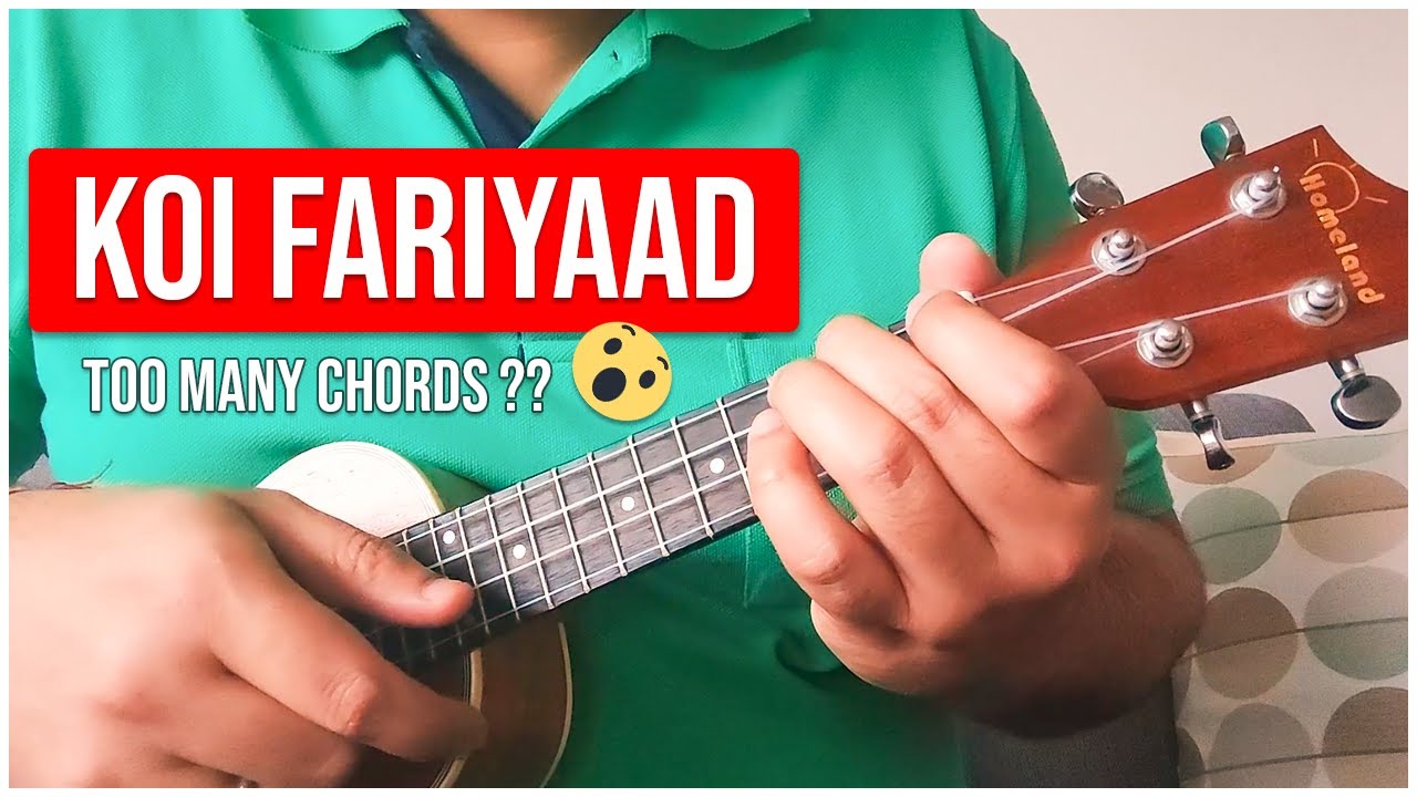 Koi Fariyaad (Jagjit Singh) - Easy Ukulele Tutorial | ukeguide
