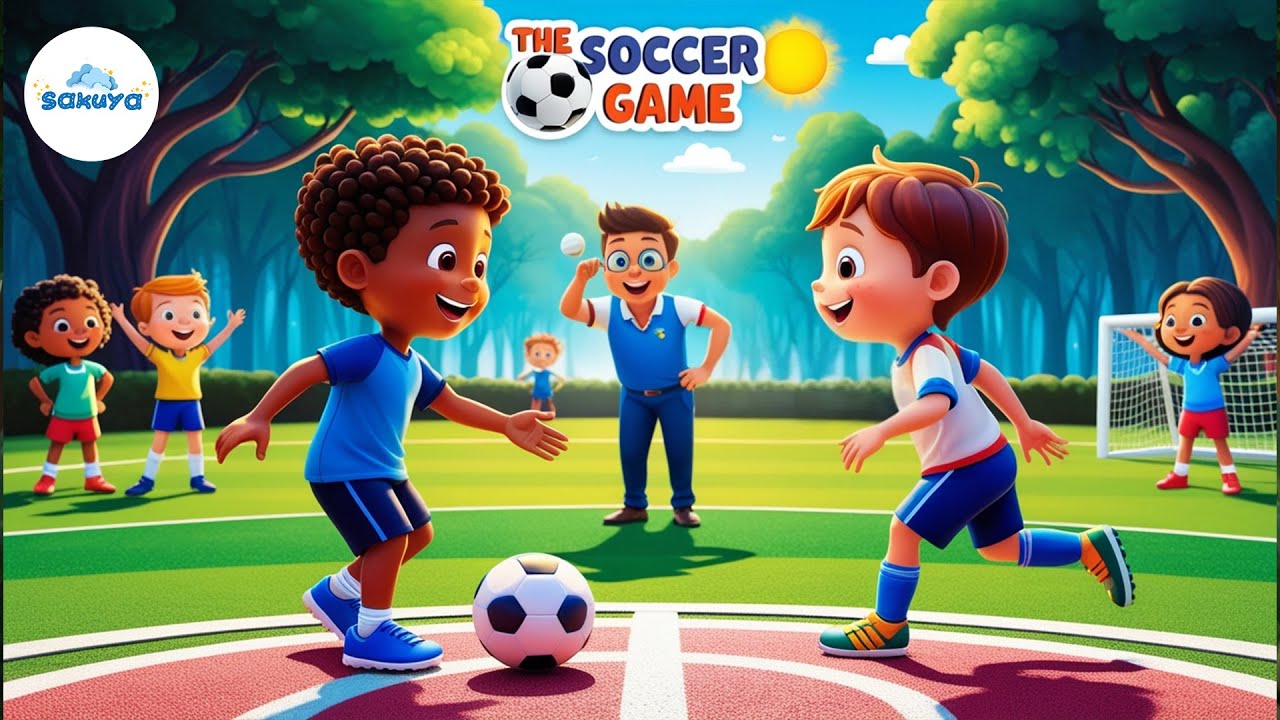 The Soccer Game ⚽ | bedtime stories for kids | moral stories in english
