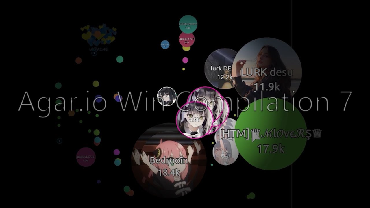 Agar.io Win Compilation 7