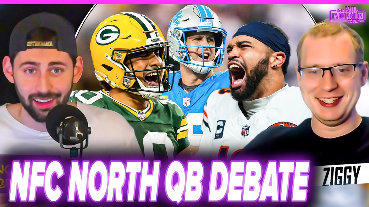 Paul & Ziggy DEBATE Jordan Love vs. Caleb Williams vs. Jared Goff QB Rankings