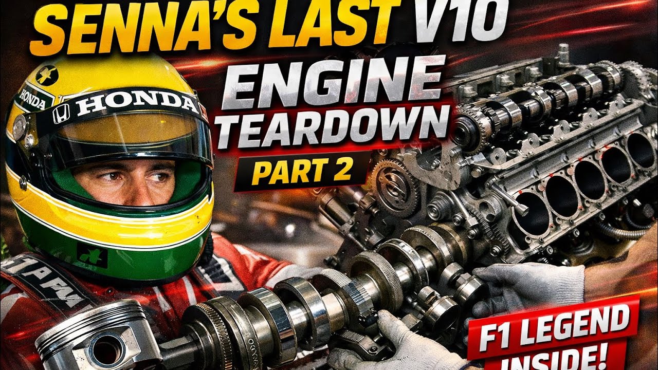 Inside a Legendary Power Unit | Senna's Last Honda V10 F1 Engine Disassembly - Part 2