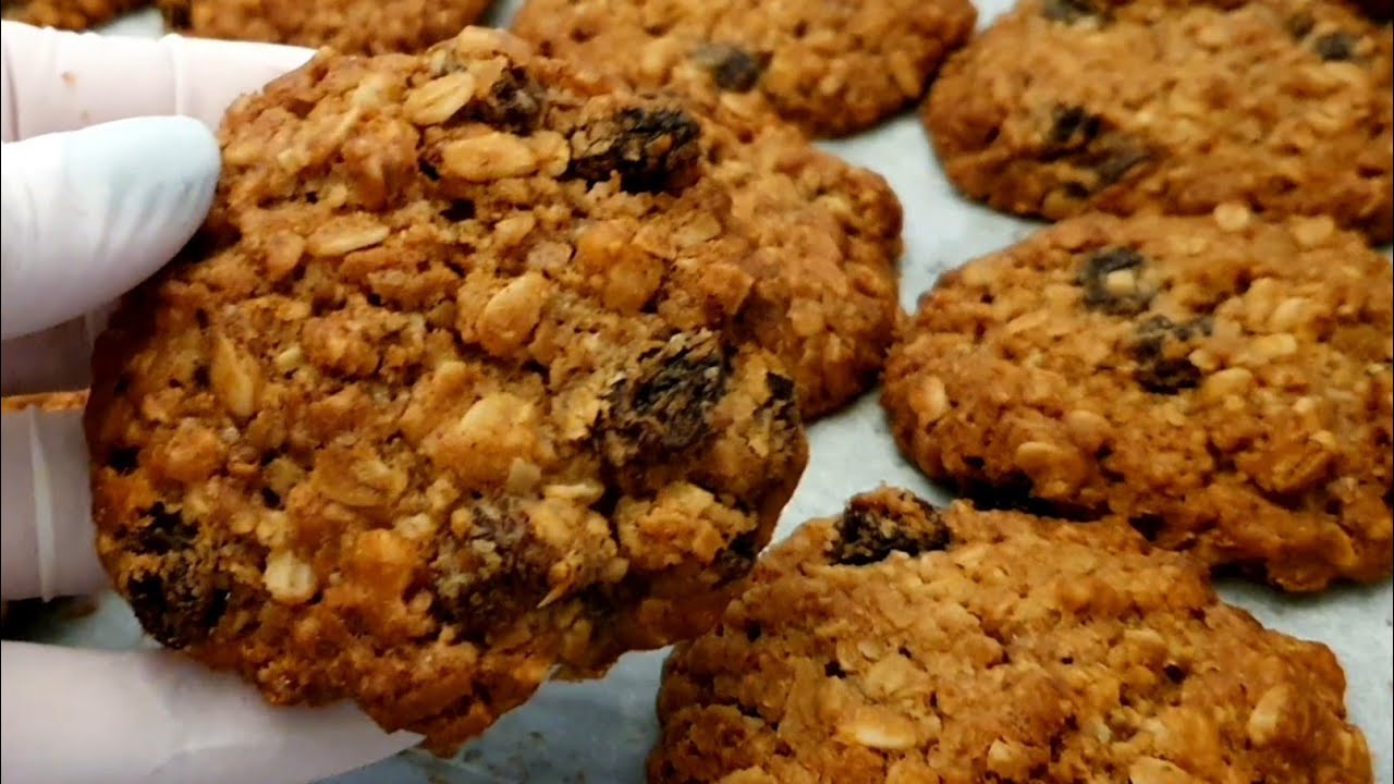 עוגיות גרנולה -המתכון שאתם חייבים להכין    Oatmeal cookies- winning recipe       كعك الشوفان