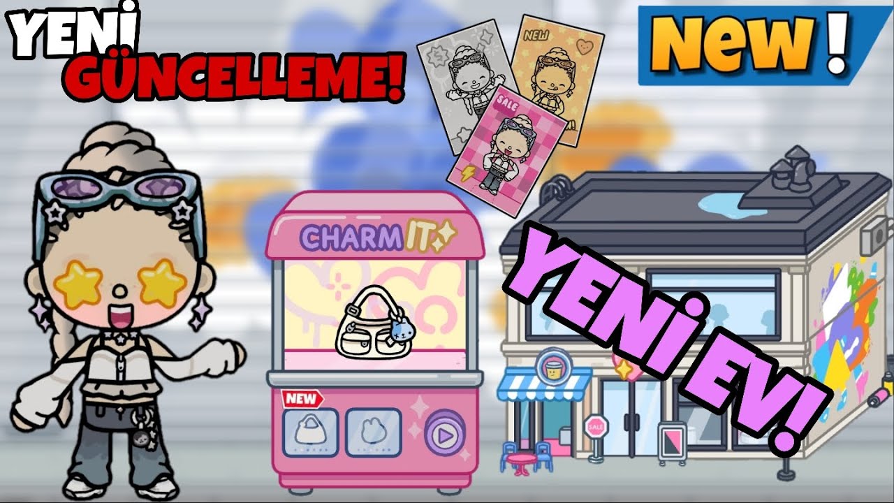 YENİ GÜNCELLEME!🌟 / ~ÇANTA TASARLA🛍 || Toca Life: ELENA