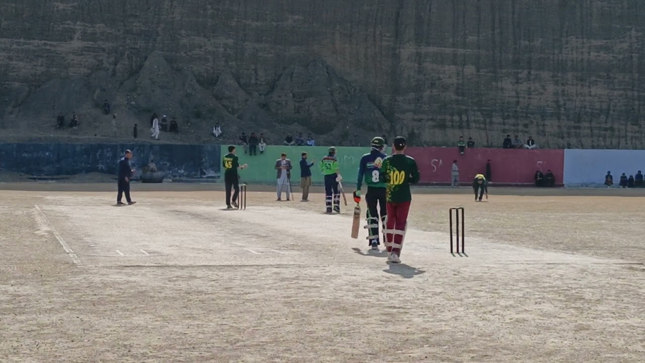 Khattak mama cricket tournament grand final match 1st over hilights 