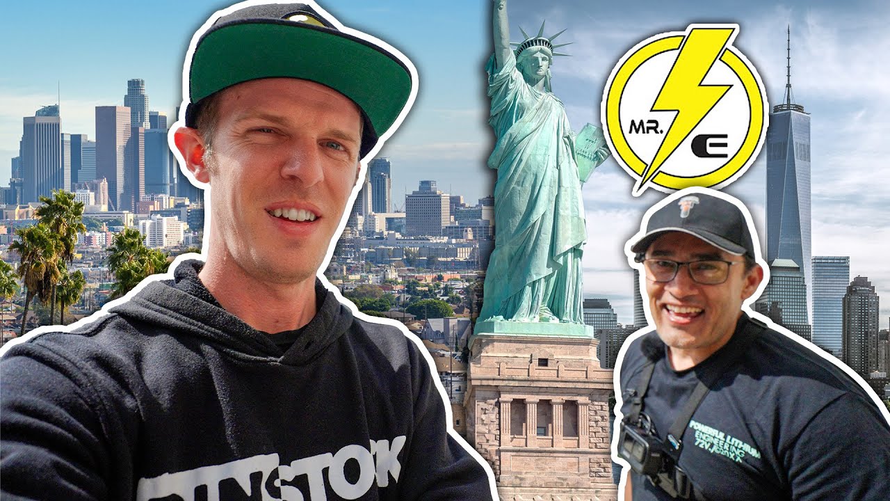Mr. E from NYC visits LA!