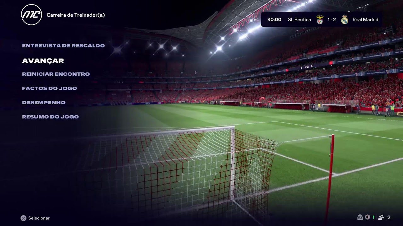 SL Benfica  X  Real Madrid  UEFA Champions LEAGUE Fase da Liga Jornada 8  EA FC 26 Ps4 Gameplay