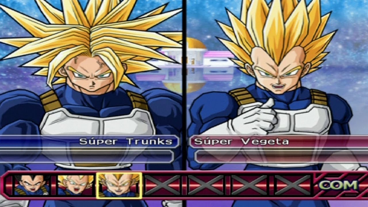 Dragon Ball Z Budokai Tenkaichi 3 - Super Trunks VS Super Vegeta *Fight Of Strong Men