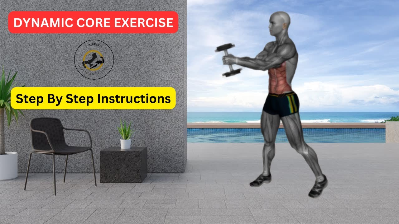 How To Do A Dumbbell Diagonal Chop (Wood Chop)