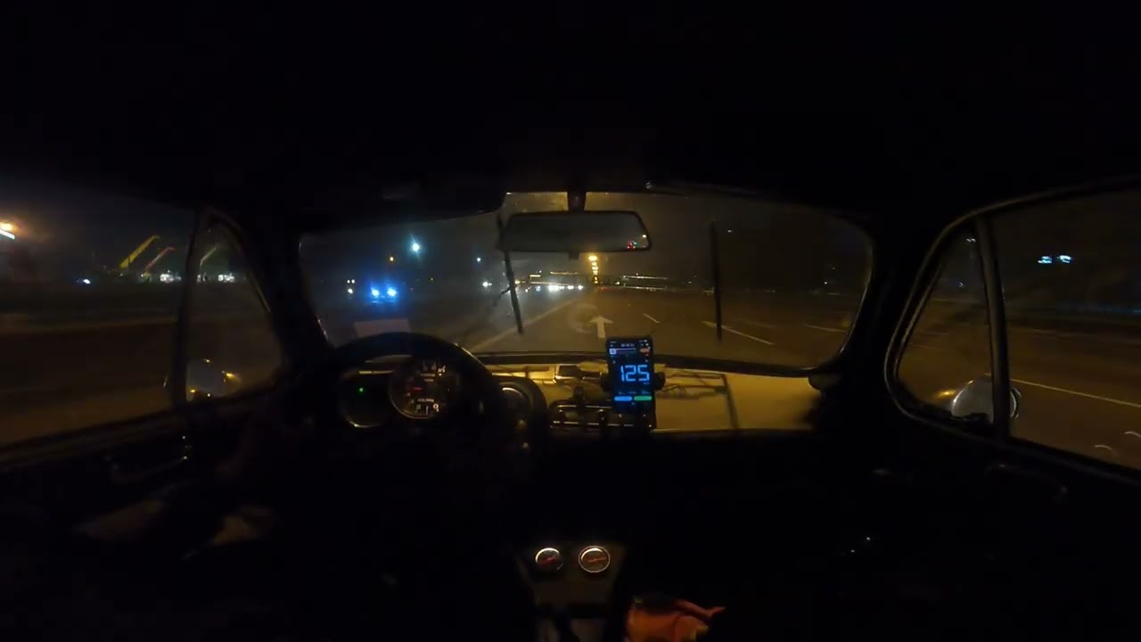 FIAT 600 ENFIERRADO A FONDO  CON GPS EN ITALIA
