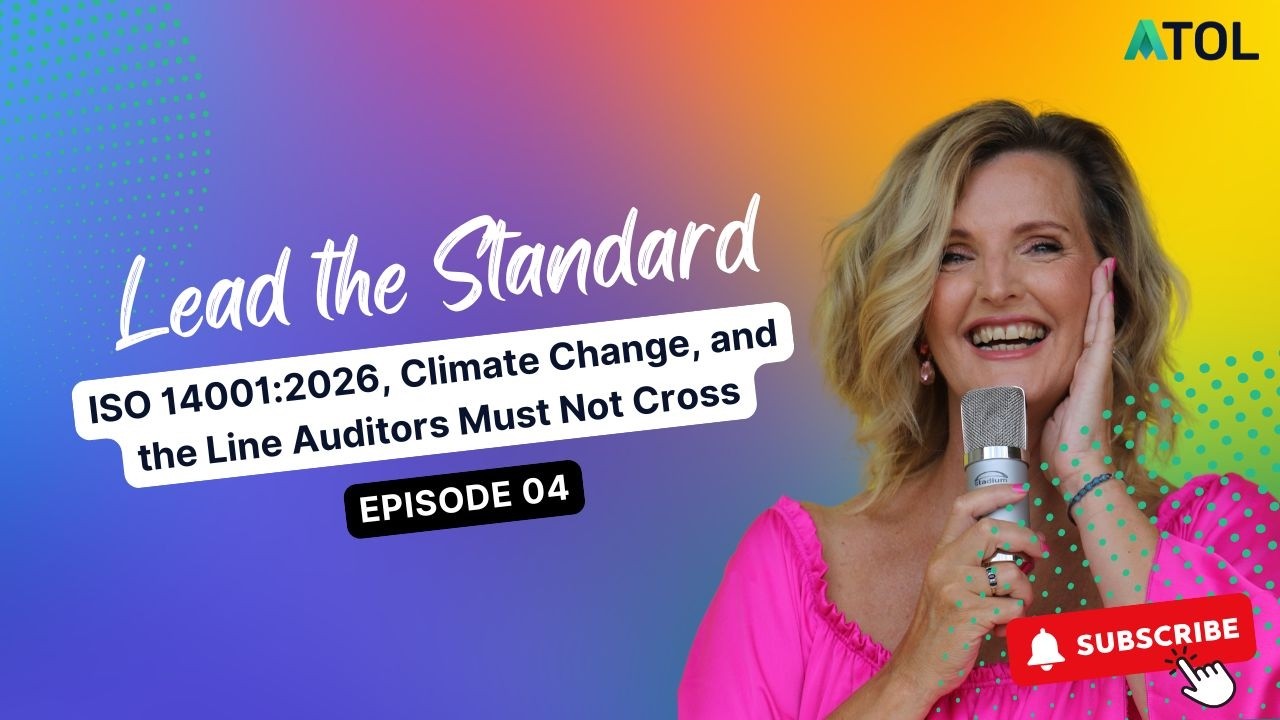 ISO 14001:2026, Climate Change, and the Line Auditors Must Not Cross