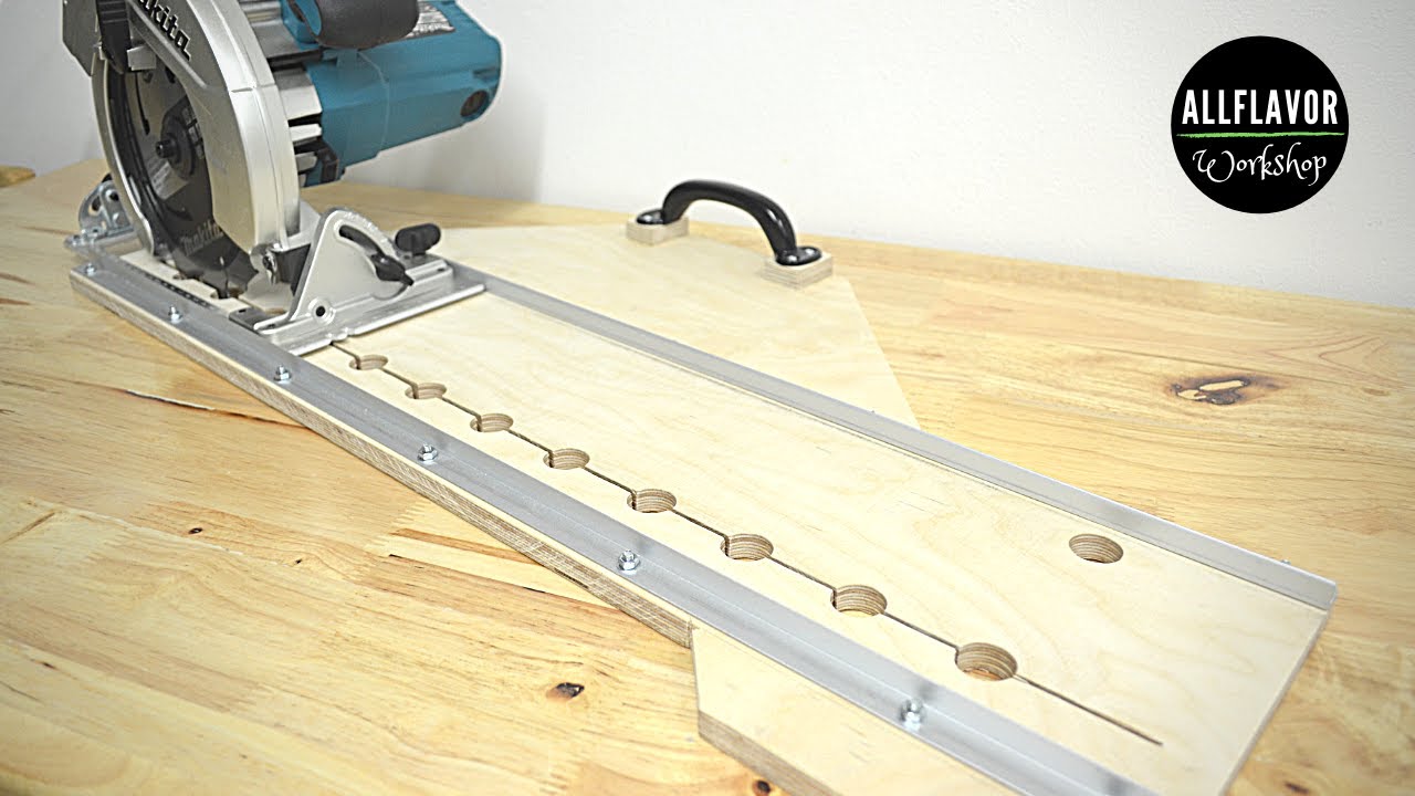 How To Make a Circular Saw Guide | DIY Circular Saw Track