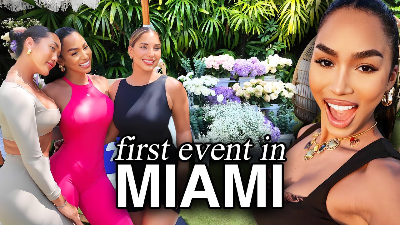 MY FIRST EVENT IN MIAMI!!