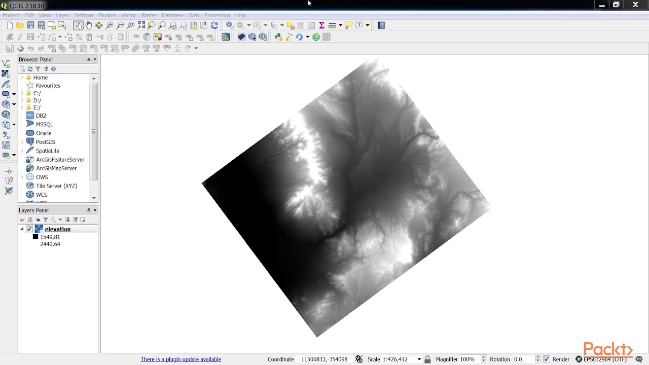 Working with QGIS : Resampling Rasters | packtpub.com