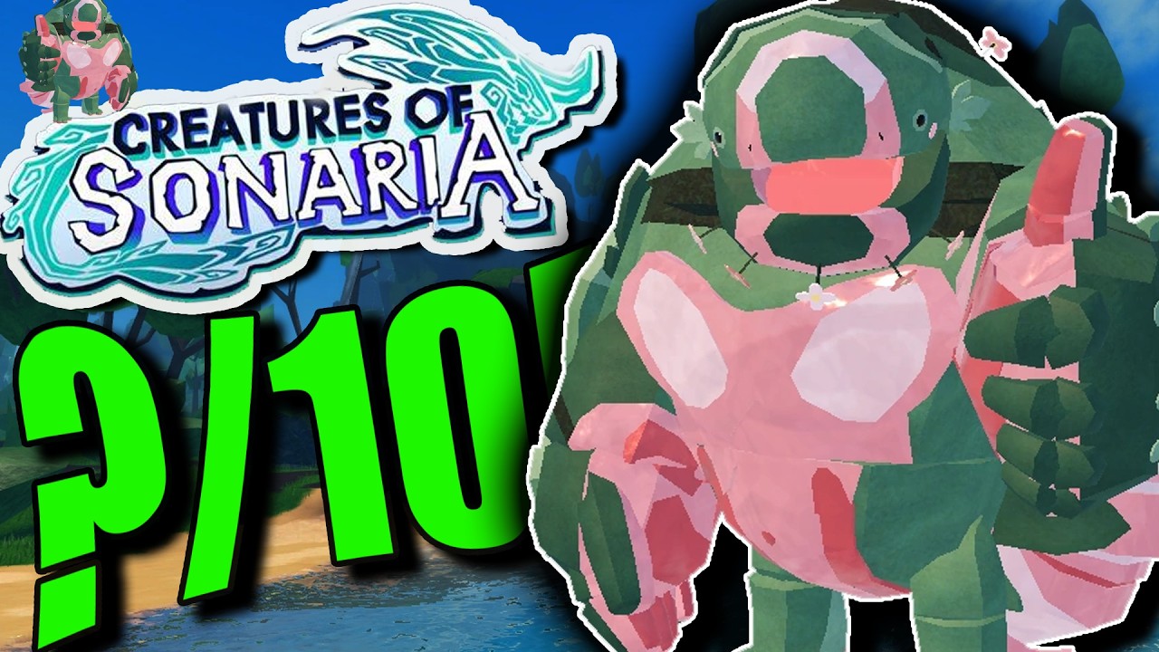 RATING EVERY CREATURE IN CREATURES OF SONARIA!! (Buff Eulopii)