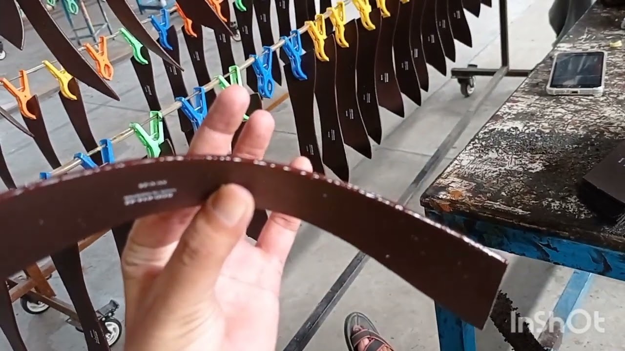 Edge finishing process