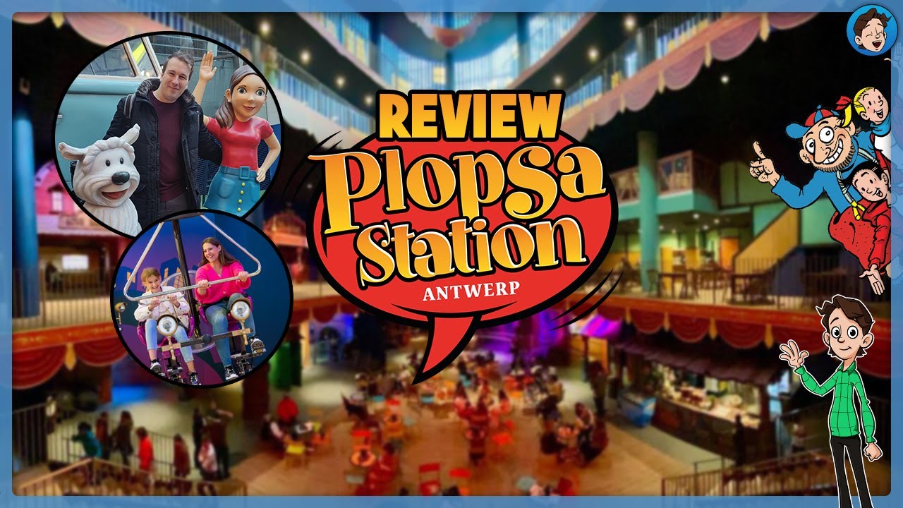 SMURFEN DARKRIDE! - PLOPSA STATION ANTWERPEN REVIEW