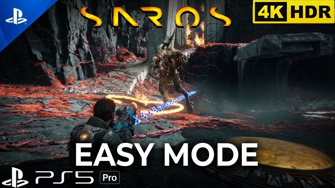 How To Play SAROS On Easy Mode (Best Settings Guide) PS5 4K