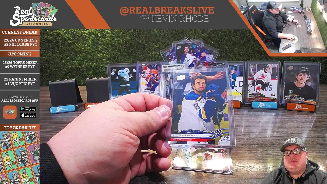 2025/26 UD Series 2 Hockey #9 Full Case Pick Your Team (3/6/26)