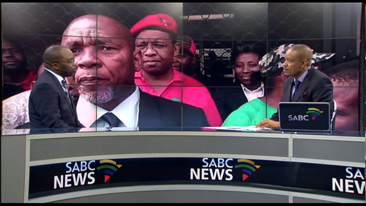Newsroom: Minister Michael Masutha talk about Kenny Motsamai