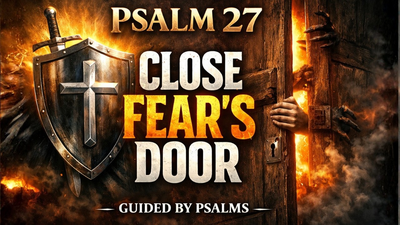 🛡️ A Prayer of Covering — Psalm 27 to Close Doors to Fear