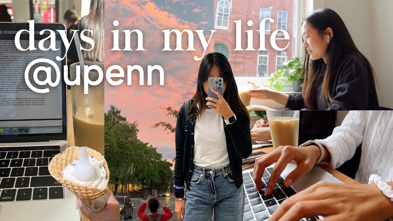 week in my life at upenn | cafe hopping, barry's bootcamp, veda philly | 미국 유펜 대학생 브이로그 ☕️