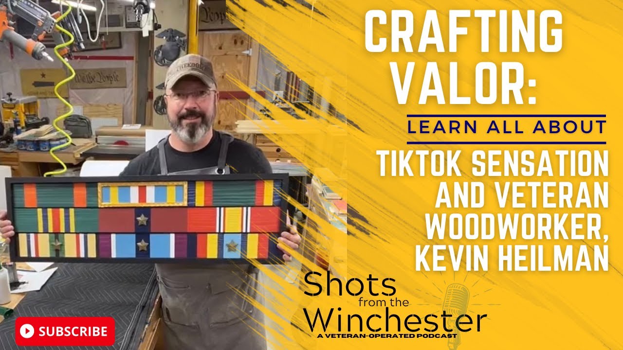 Crafting Valor: A Conversation with TikTok Sensation and Veteran Woodworker, Kevin Heilman