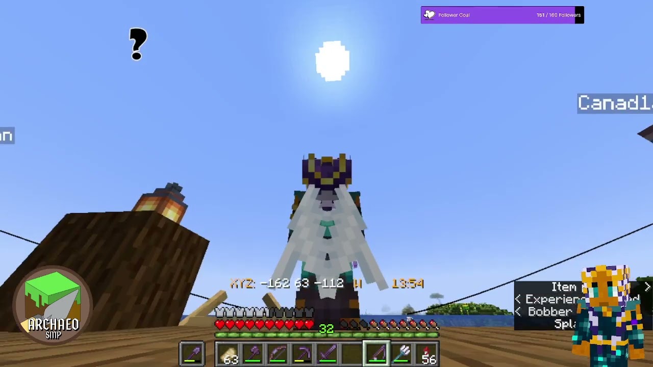Fishing and chatting w/ @Canad1anDrag0n  and @Haraldr_Halfdan  on ArchaeoSMP!