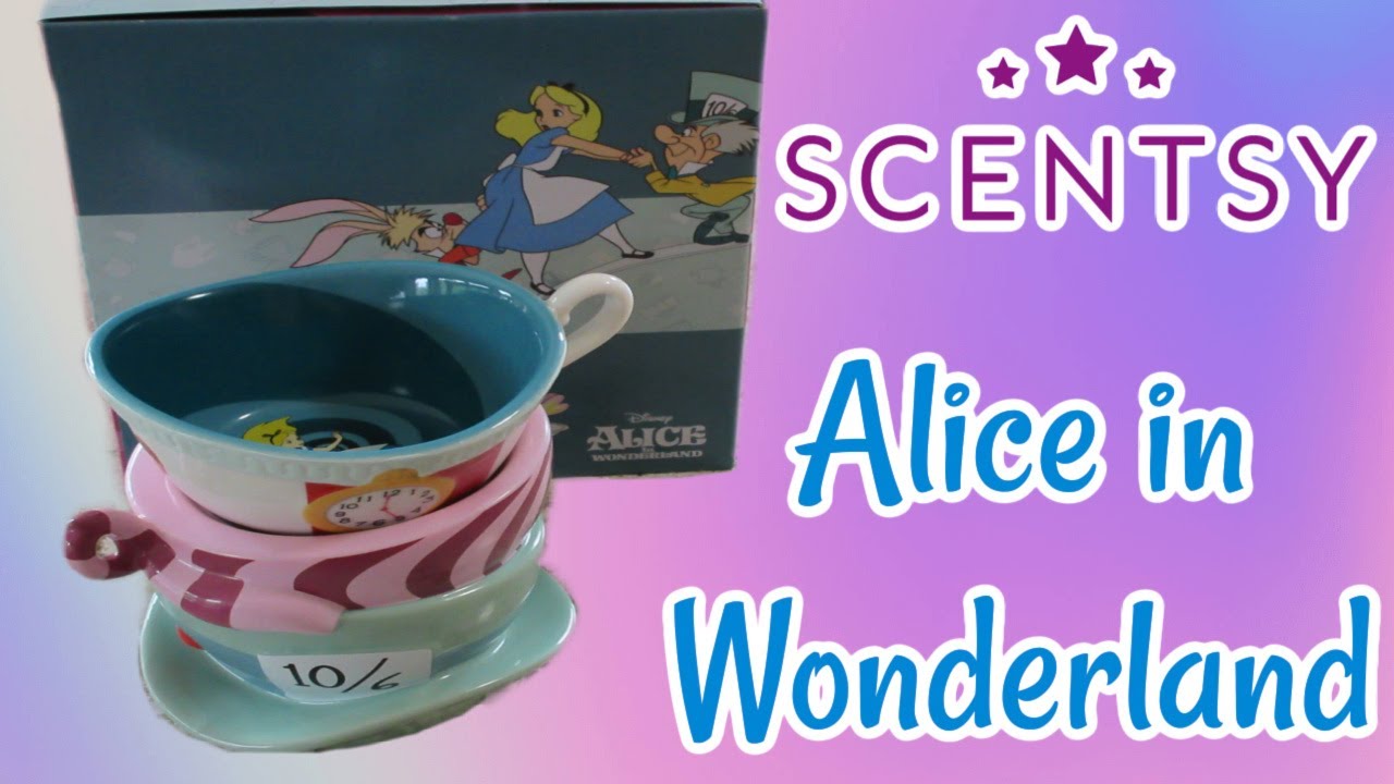 Alice in Wonderland Scentsy Warmer Unboxing!