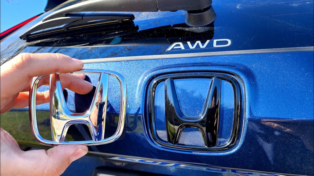 Обновление черных эмблем Honda CR-V 2023 года