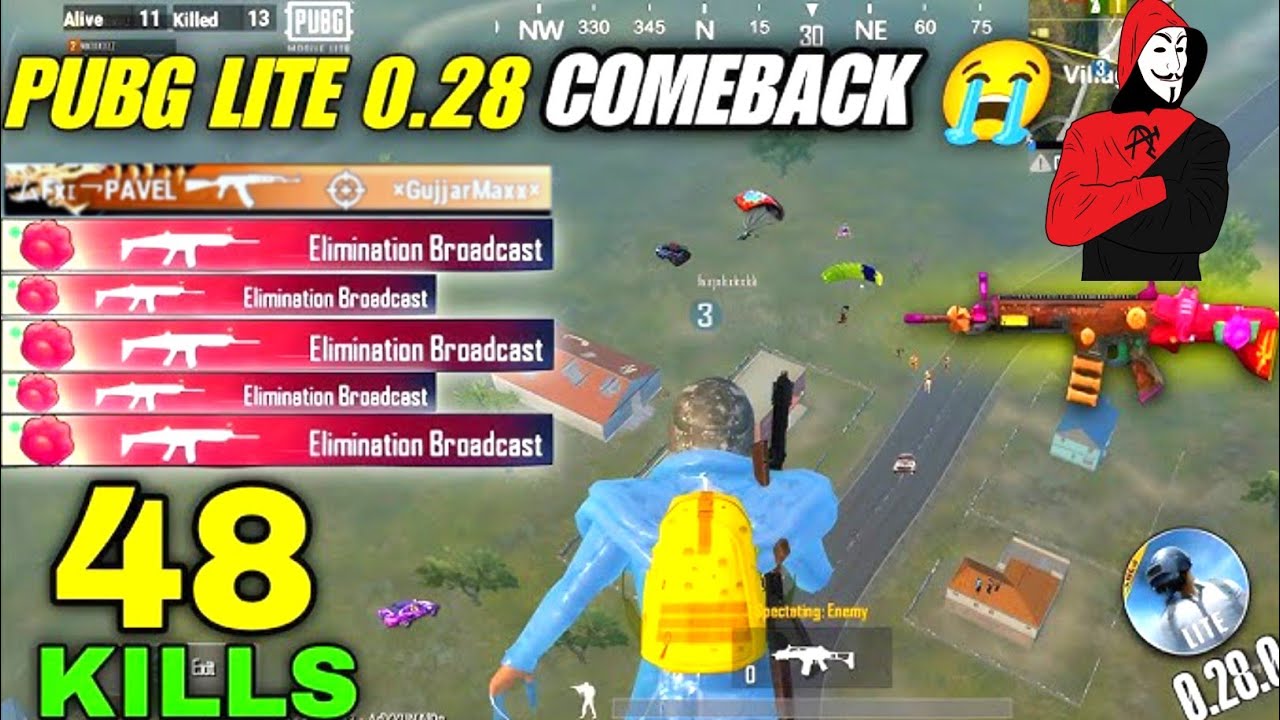 PUBG LITE O.28.O UPDATE COME BACK 😭||WANT NEW RELEASE DATE OF UPDATE📅.