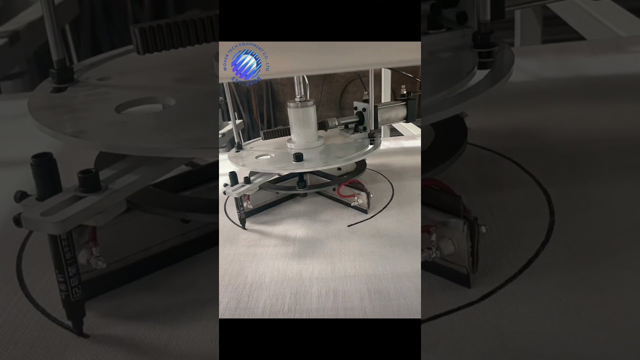 Big Bag Processing Equipment: big bag fabric cutting machine #cuttingmachine #bigbag #bagmachine