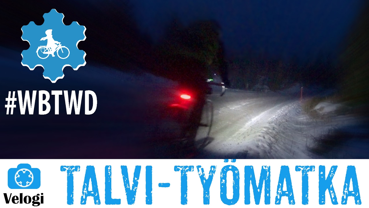 Talvipyöräile töihin tai kouluun